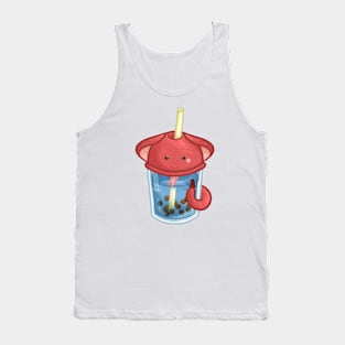 Snake Bubble Tea Tank Top